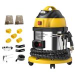 AUTOOL Sand Blaster, Walnut Shell Sand Blasting Kit Engine Intake Valve Cleaner Machine, Pipe Valve Carbon Deposit Cleaning, Cleaning Car Engines Cylinder Heads with 2kg Sandblasting Grit (HTS 558)