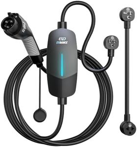 EVDANCE Level 1&2 EV Charger, Portable Charger with 25FT Cable