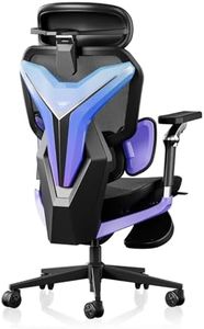AutoFull G7 Sedia Gaming Ergonomica, Sedia da Gaming con Supporto Lombare Dinamico, Braccioli Girevoli a Doppio Asse 720°, Schienale Reclinabile a 140° e Cuscino Cervicale 4D (Laser)