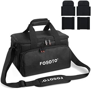 FOSOTO Large Capacity Photography Camera Bag Video Camera Camcorder Bag Case Compatible with Canon Vixia HF G50 EOS 80D 90D 6D Mark II Panasonic HC-X1500 HC-X2000 Sony HDR-CX900 DSLR SLR Camera