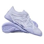 Nfinity Adult Evolution Cheer Shoes, White, 7.5