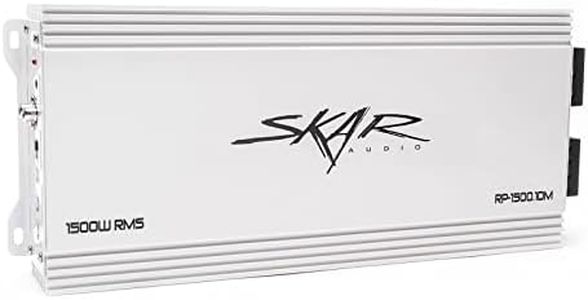 Skar Audio RP-1500.1DM 1,500 Watt Monoblock Class D Marine Subwoofer Amplifier