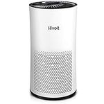 LEVOIT Air Purifiers for Home Bedroom 83㎡(CADR 400m³/h) with HEPA Filter, Air Cleaner for Allergen and Pollen, Pets, Dust with Smart Sensor, Auto Mode, 1-12 Hour Timers, LV-H133