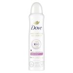 Dove Advanced Care Invisible Dry Spray Antiperspirant Deodorant for Women with ¼ Moisturizers Clear Finish Formulated to Leave no White Marks on 100 Colours 107 g