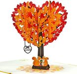 CUTPOPUP Squirrel Couple Heart Tree