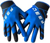 F33L SR3 Diamond Sim Racing Gloves - Blue (Large)