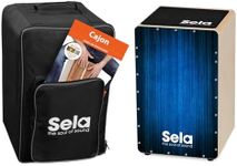 Sela Varios Blue Snare Cajon SE 052 Cajon Bundle Standard blue