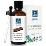 GM Gumili Agarwood Essential Oil, Pure Argawood Oil for Aromatherapy - 30ml/ 1 oz