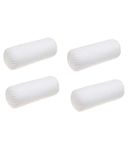 JDX Premium Comfort Round Bolster Set of 4-9x27 Inches, 18003-4-15x34