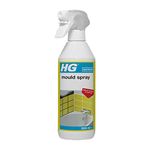 HG Mould Spray & Remover for Kitchen / Bathroom Tiles, Grout & Sealer 500ml (1 Spray)