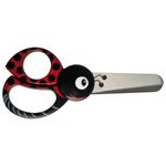 Fiskars Multicoloured Kids Animal Scissors - Ladybird