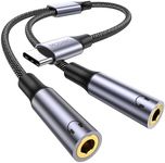 MOSWAG USB C to 3.5mm Aux Audio Hea