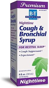 Nature's Way Boericke & Tafel Nighttime Cough & Bronchial Syrup, Cough Suppressant, Promotes Restful Sleep, 8 Fl. Oz