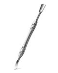 FERYES Elegant Precision Cuticle Pusher & Nail Cleaner - Dual-Ended Cuticle Stick Stainless Steel Cuticle Remover Tool for Flawless Nail Care