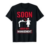 Under New Management - Bachelor Party Stag Groomsmen Getaway T-Shirt