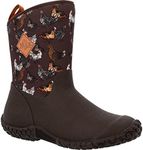 Muck Boot Muckster Ii Mid Short Boots Dark Brown/Chicken Print Size 11 M