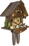 Cuckoo Palace Cuckoo Clock - Summer Meadow Chalet with 8-day-movement - 13 1/3 inches / 34cm height