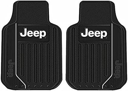 Plasticolor 001469R01 Jeep Black Universal Floor Mat