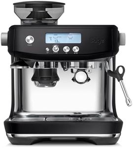 Sage - The Barista Pro, Bean to Cup Coffee Machine with Grinder and Milk Frother, Black Truffle