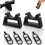 TechTrek Automotive Portable Bike Repair Stand, Quick Release Handlebars Support for Mountain/Road/E-Bikes, Heavy Duty Lightweight Maintenance Workstand for Home Garage & Outdoor Use