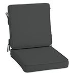 Arden Selections ProFoam Slate Acrylic High Back Chair Cushion