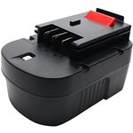 Black & Decker 14.4v HPB14 Battery Replacement (2000 mAh,NiCd) - Compatible with Black & Decker HPB14, Black & Decker CD14SFK, Black & Decker EPC14CA, Black & Decker EPC14CAB, Black & Decker GC1440, Black & Decker PS142KB, Black & Decker RD1440K