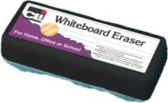 Charles Leonard Whiteboard Eraser, Dry Erase Board Eraser, Felt/Foam Combination, Set of 12 Erasers (74535-12)