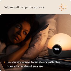 Lumie Bodyclock Spark 100 Wake-Up Alarm Clock – Sunrise Simulation