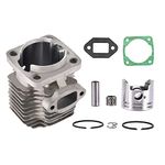 GOOFIT 44mm 44-6 Big Bore Cylinder Piston Ring Kit Assembly Kit Replacement For 43cc 47cc 49cc 2 Stroke Engine Mini Quad ATV Pocket Dirt Bike