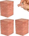 Acacia Grove Mini Red Bricks, 1:6 Scale (160 Pack)