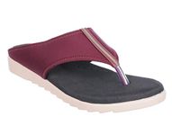 HEALTH FIT Ortho & Diabetic Soft Women's Slippers UK-11 Cherry New