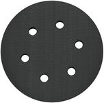 PORTER-CABLE Hook And Loop Pad for 7336 & 97366 Sanders, 6-Inch, 6-Hole (18001) , Black