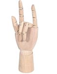 Worison Artist Wooden Hand Mannequin Great for Drawing, Sketch (10 Inch)