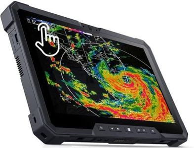 Dell Latitude 7202 Rugged 11.6" Touchscreen Outdoor Tablet, Intel Core M-5Y71, 8GB RAM 256GB SSD, Bluetooth, Webcam, Mini HDMI, Windows 11 Professional (Renewed)
