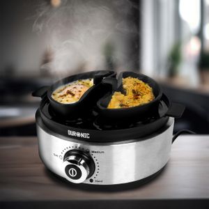 Duronic Electric Egg Boiler – 7-Egg Steamer & Poacher, Automatic Cooker