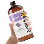 Natures Star - Lavender Essential Oil (16oz), Lavender Essential Oils for Diffuser Spray Candle Lotion- 437 ml