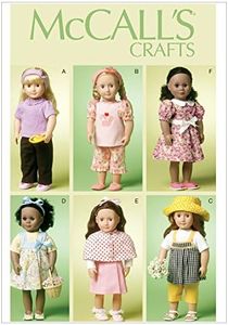 McCall's Patterns M6526 18-Inch/46cm Doll Clothes, One Size