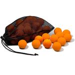 JAYA 12 pack Foam Golf Practice Balls, Realistic Feel and Limited Flight, Soft for Indoor or Outdoor Training, Orange