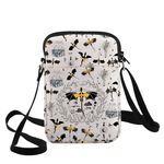 G2TUP Fourth Wing Crossbody Bag Dragon Rider Fans Gift Fourth Wing Book Lover Travel Shoulder Bag Bookish Merchandise, Fourth Wing Cb