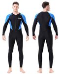 REALON Diving Skin Suit for Women Men, Full Body Rash Guard Swimsuit Thin Wetsuit, One Piece Swimwear UV Protection Quick Dry for Scuba Surfing Snorkeling Swimming Kayak Water Sport