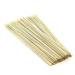 SWASTHA HYGIENE Bamboo Wooden Barbecue Skewers (10 inch- 3mm) 80-100 Sticks for Oven, Microwave and Pan, BBQ Skewer, Kabab Sticks |