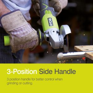 Ryobi 18V ONE+ Angle Grinder – Cordless Tool Only