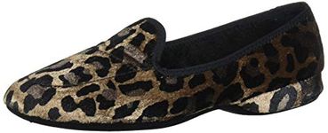 Daniel Green Women's Meg Slipper, Leopard, 4 UK