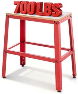 VIGO POWER 700 Lbs Heavy Duty Tool Stand, 30" Work Height & 26" x 14" MDF Top, Universal Benchtop Machine Table with Vibration-Dampening Base for Planer, Drill Press, Saws & Grinders