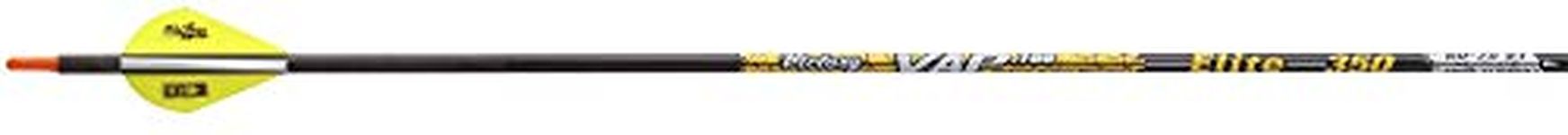 Victory Archery/Aldila VAP Elite Shafts (One Dozen), 350, Black