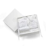 Little Me Baby Layette Gift Set - Clothes, Outfits, Essentials for Girls & Boys, Newborns, 3 and 6 Months - Welcome to the World (3 Months)