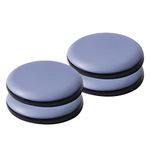 Furniture Sliders For Carpet And Hardwood Floors Adhesive Furniture Glides Self-Stick Furniture Sliders pads (round50mm, 4)