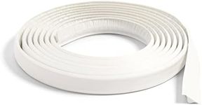 InstaTrim Bug Barrier Sealant for Gaps and Cracks, Self-Adhesive to Keep Out Bugs, Insects, Dust, and Moisture, 3/4 Inch Wide, 10 Feet, White