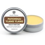 Patchouli Ylang Ylang Natural Solid Perfume 15ml Fragrance Balm Cruelty Alcohol Free Handmade in UK