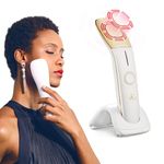 Ms.W Anti Wrinkle Facial Massager, Face Massager Electric Skin Tightening Machine, Anti Aging Infrared LED Light Hydrafacial Toning Device, Face Lift High Frequency Skin Care Tools, Gifts for Women